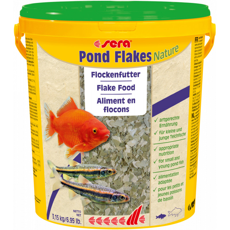 SERA Pond Flakes Nature 3,8 l