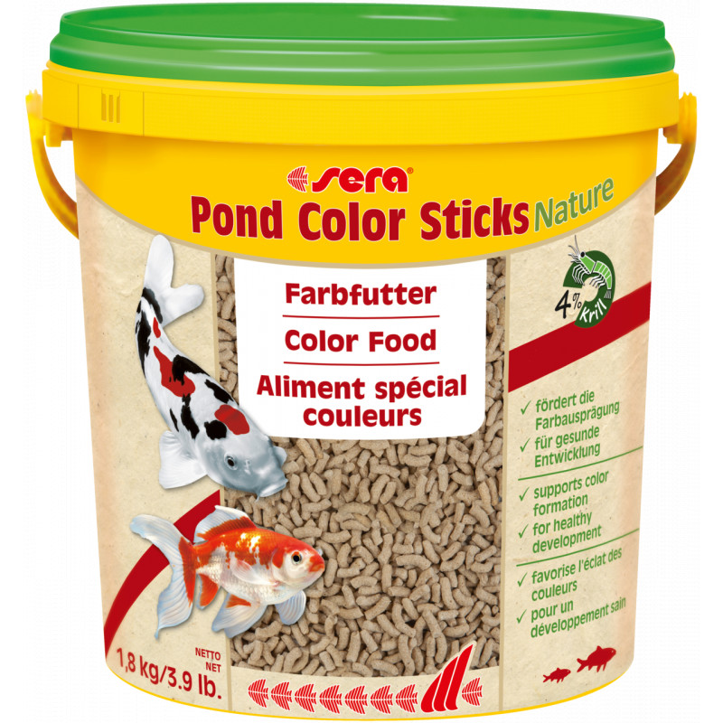 SERA Pond Color sticks Gran Nature 3,8 l