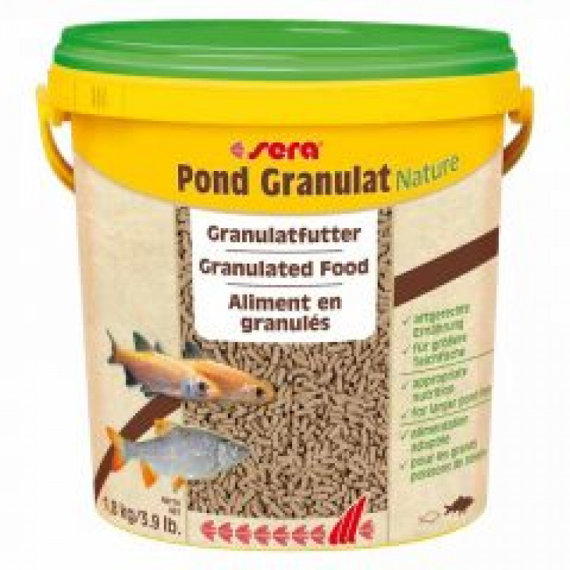 SERA Pond Granulat Nature 21 l