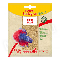 SERA Bettagran Nature 10 g zacskós Díszhaltáp Akvarisztika SERA