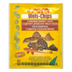 SERA Wels-Chips Nature 15 g zacskós Díszhaltáp Akvarisztika SERA