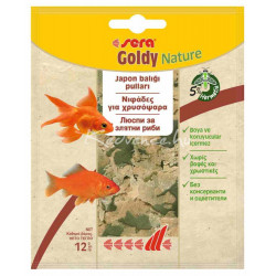 SERA Goldy Nature 12 g (zacskós) Díszhaltáp Akvarisztika SERA