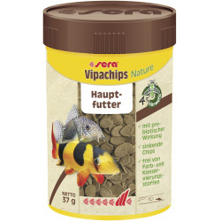 SERA Vipachips Nature 100 ml Díszhaltáp Akvarisztika SERA