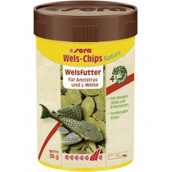 SERA Wels-Chips Nature 100 ml Díszhaltáp Akvarisztika SERA