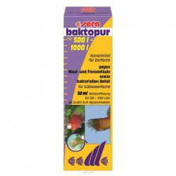 SERA Baktopur 50 ml ( 800 l-hez) Gyógyszerek Akvarisztika SERA