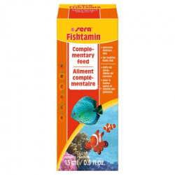 SERA Fishtamin Vitamine 15 ml Vitaminok Akvarisztika SERA