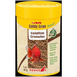 SERA goldy gran Nature 100 ml Díszhaltáp Akvarisztika SERA