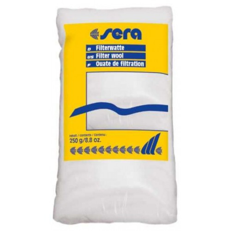 SERA filtervatta 250 g