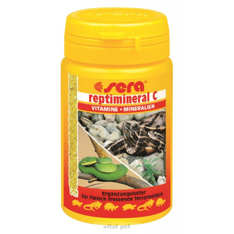 SERA Reptil Reptimineral C 100 ml (piros)