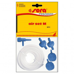 SERA Air set M (4m légvez.,2db vissza.szelep,2db porl.kő) Felszerelés Akvarisztika SERA