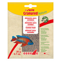 SERA Granured Nature 20 g zacskós Díszhaltáp Akvarisztika SERA