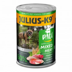 JULIUS K-9 DOG 400 g konzerv Mixed-Meat Konzerv, nedves táp kutya-macska Julius K-9