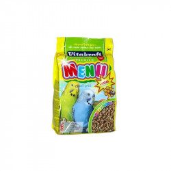 Vitakraft Premium-menü 1 kg hullámos mézes+vitaminos Főeleség Madár Vitakraft