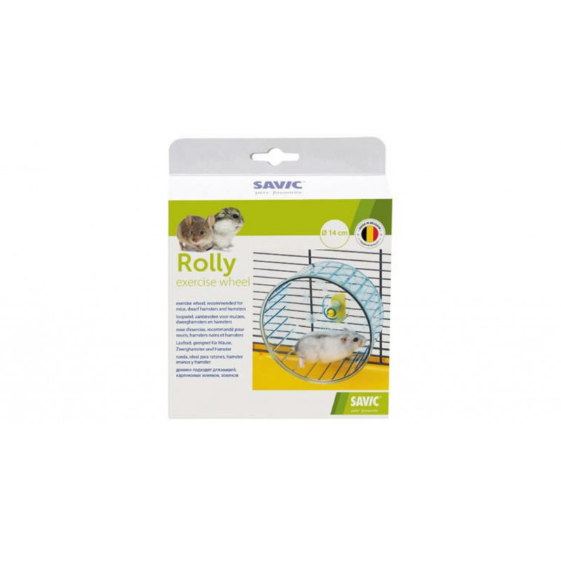 SAVIC 138 Rolly kisállatforgó rácsra szerelő teli 14 cm