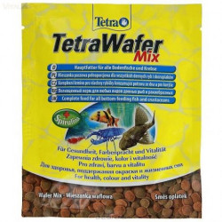 Tetra Wafer Mix 15 g kevert főeleség fenéklakók és rákok szá Rákfélék Akvarisztika TetraWafer