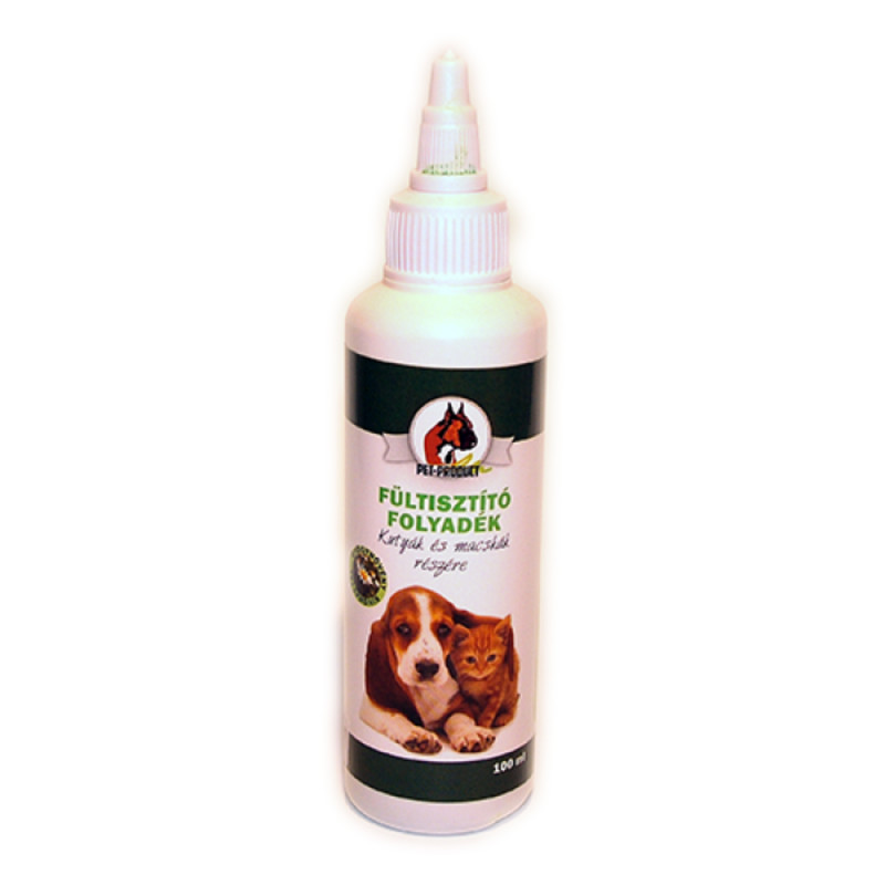 Pet-P. gyógynövényes fültisztító folyadék 100 ml