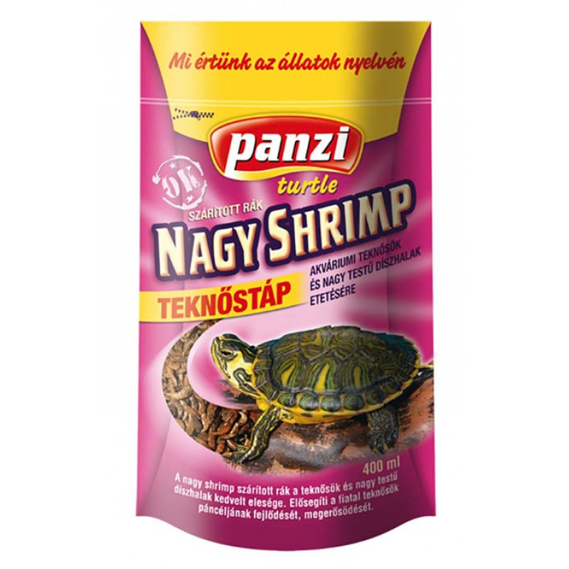 Panzi táp TALPAS 55 g/ 400 ml shrimp zacskós