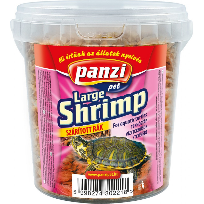 Panzi vödrös táp shrimp 90 g