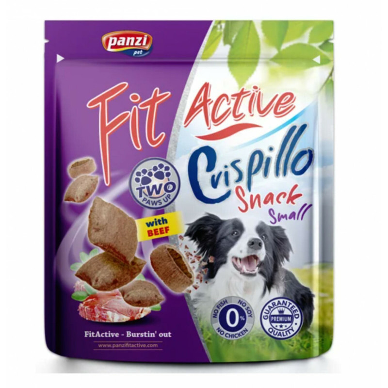 Panzi Fit A. Snack Crispillo 180 g zacskós SMALL marhával