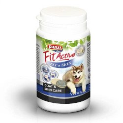 Panzi Fit Active Fit-a-Skin vitamin 60 db-os bőr- szőr reg. algáva Kutyavitamin kutya-macska Panzi