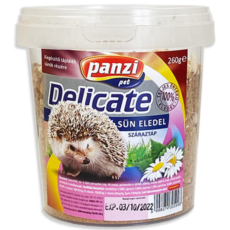 Panzi vödrös szárazeledel sün 260 g 305998