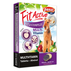Panzi Fit Active Fit-a-Complex vitamin 60 db-os multivitamin alma Kutyavitamin kutya-macska Panzi