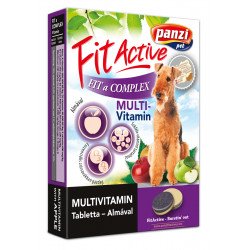 Panzi Fit Active Fit-a-Complex vitamin 60 db-os multivitamin alma Kutyavitamin kutya-macska Panzi