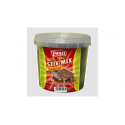 Panzi vödrös táp szív-mix  870 ml/100 G Hüllő, teknős Terrarisztika Panzi