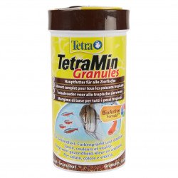 Tetra Min Granules 250 ml szemcsés főeleség Díszhaltáp Akvarisztika Tetra