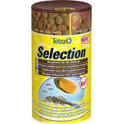 Tetra Min Selection 250 ml 4in1 flakes/crisps/granulat/wafer Díszhaltáp Akvarisztika Tetra