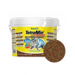 Tetra Min Granules 10 l szemcsés főeleség Díszhaltáp Akvarisztika Tetra