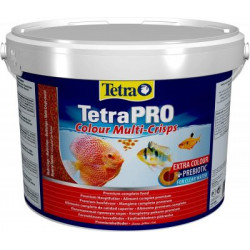 Tetra Pro Colour Multi-Crisps 10 l/1,9 kg prém. színerősítő eleség díszh. Díszhaltáp Akvarisztika Tetra