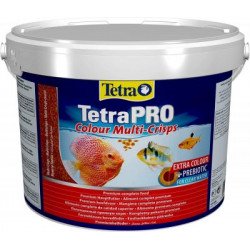 Tetra Pro Colour Multi-Crisps 10 l/1,9 kg prém. színerősítő eleség díszh. Díszhaltáp Akvarisztika Tetra