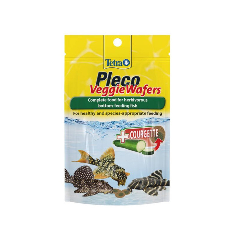 Tetra Pleco Veggie Wafers 15 g zacskós