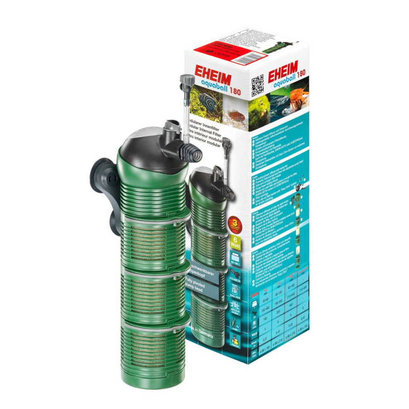 EHEIM Aquaball 180 belső szűrő 80-180 l (650 l/h) (240320)