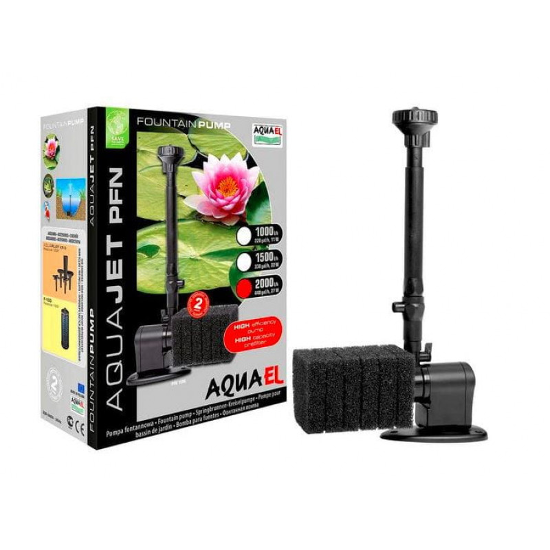 AQUAEL AQUA JET PFN 1500 tavi szökőkút (1500 l/h, 1,5 m) 109436