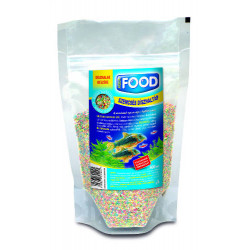 AQUA-FOOD 400 ml díszhaltáp talpastasakos szemcsés Díszhaltáp Akvarisztika AQUA-FOOD