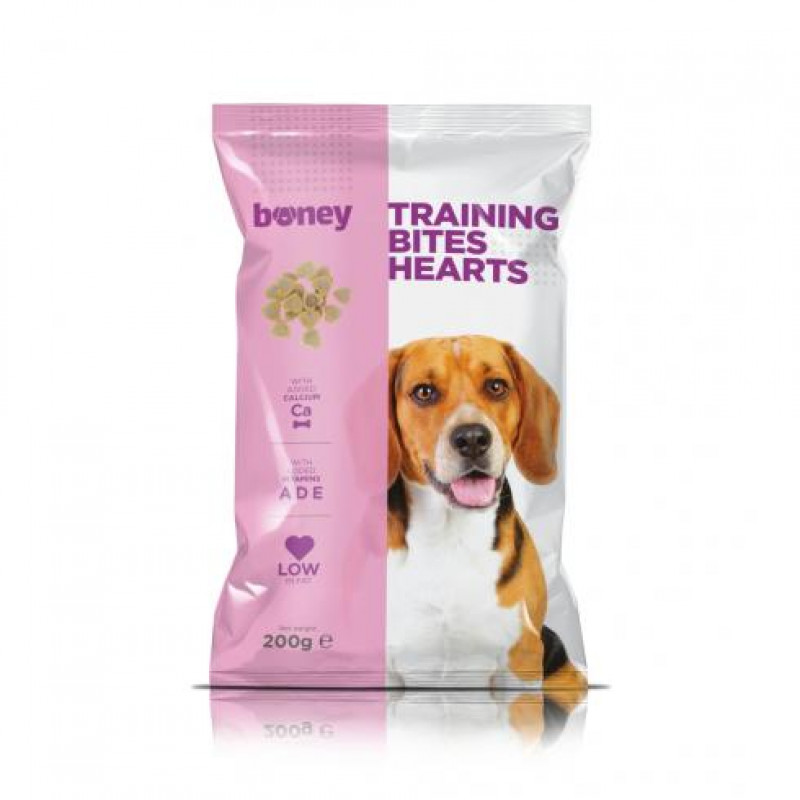 Boney Training bites hearts 200 g