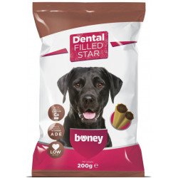 Boney Dental Filled Star 200 g Kutya kutya-macska Boney