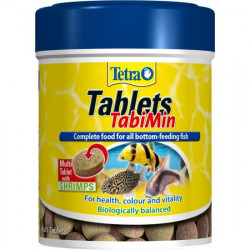Tetra Tablets Tabimin 58 tbl/18 g  tabl. főeleség fenéklakóknak Díszhaltáp Akvarisztika Tetra