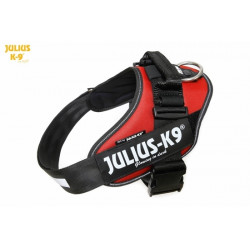 16IDC-R-4 IDC® Powerhám, felirattal, méret 4 piros 3XL 96-138 cm/70-90 kg Kutya kutya-macska JULIUS-K9