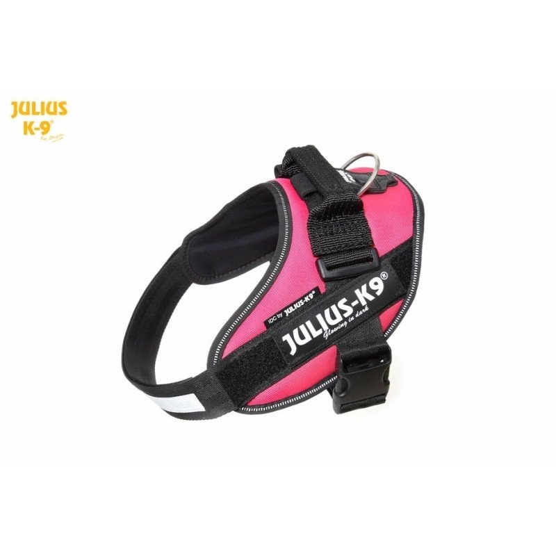 16IDC-DPN-1 IDC® Powerhám, felirattal, méret 1 sötét pink L 63-85 cm/23-30 kg