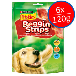 Friskies Beggin Strips 6x120g Konzerv, nedves táp kutya-macska Friskies
