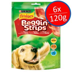 Friskies Beggin Strips 6x120g Konzerv, nedves táp kutya-macska Friskies