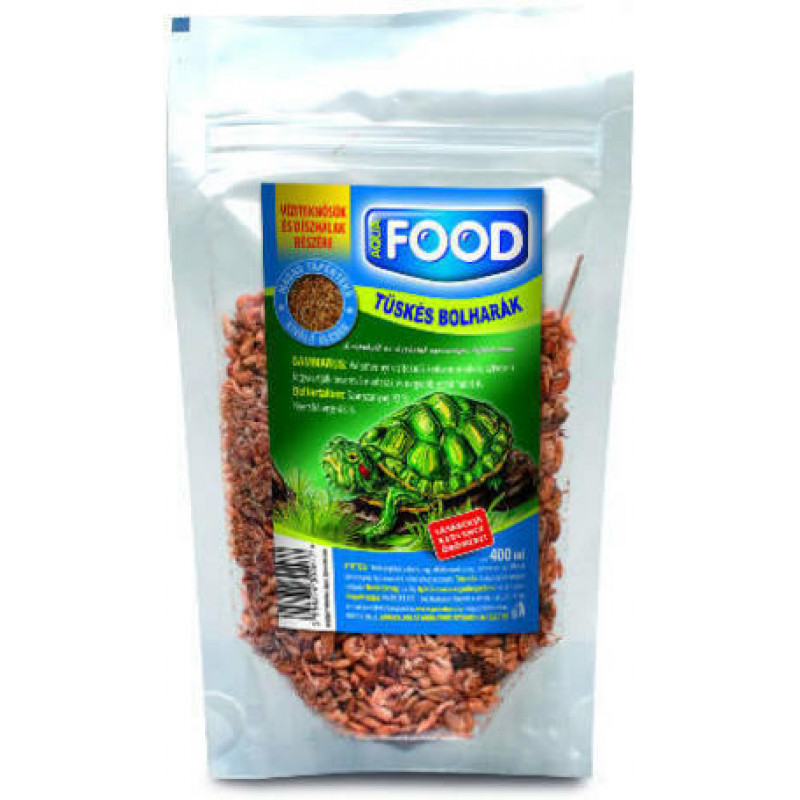 AQUA-FOOD 400 ml szárított talpastasakos tüskés bolharák (gammarus)