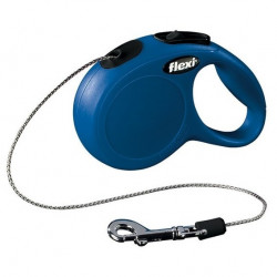 Flexi new zsinóros 5 m classic M 20 kg kék Kutya kutya-macska Flexi