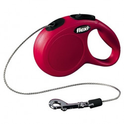 Flexi new zsinóros 3 m classic XS 8 kg piros Kutya kutya-macska Flexi