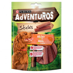Adventuros Sticks Bölény és vad ízű kistestű kutyáknak 90 g Kutya kutya-macska Adventuros