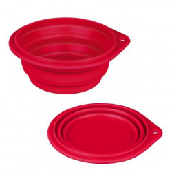 TRIXIE 25011 szilikon utazótál 0,5l / 14 cm Etető, itató kutya-macska TRIXIE