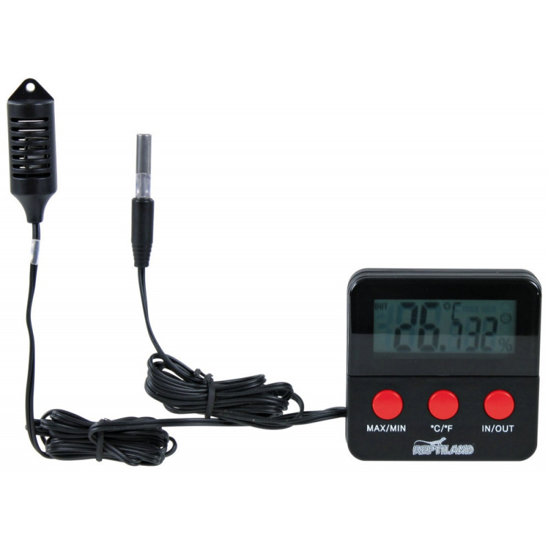 TRIXIE 76114 digitális thermo/hygrometer 90 cm kábel 6*6 cm